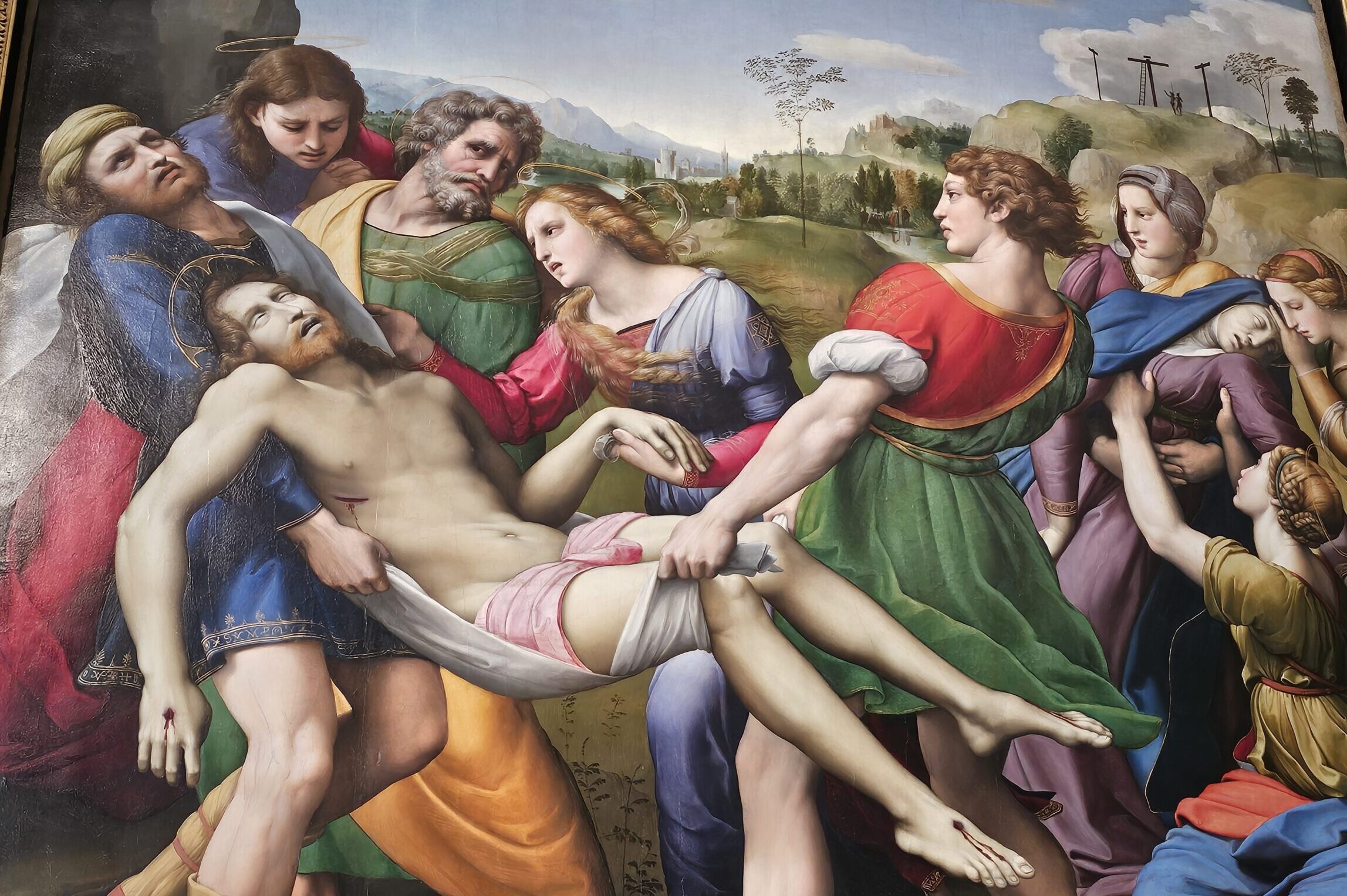 Visite de la Villa Borghèse. billets monuments Rome. Déposition de la Borghese – photo d'Annalisa Cingolani