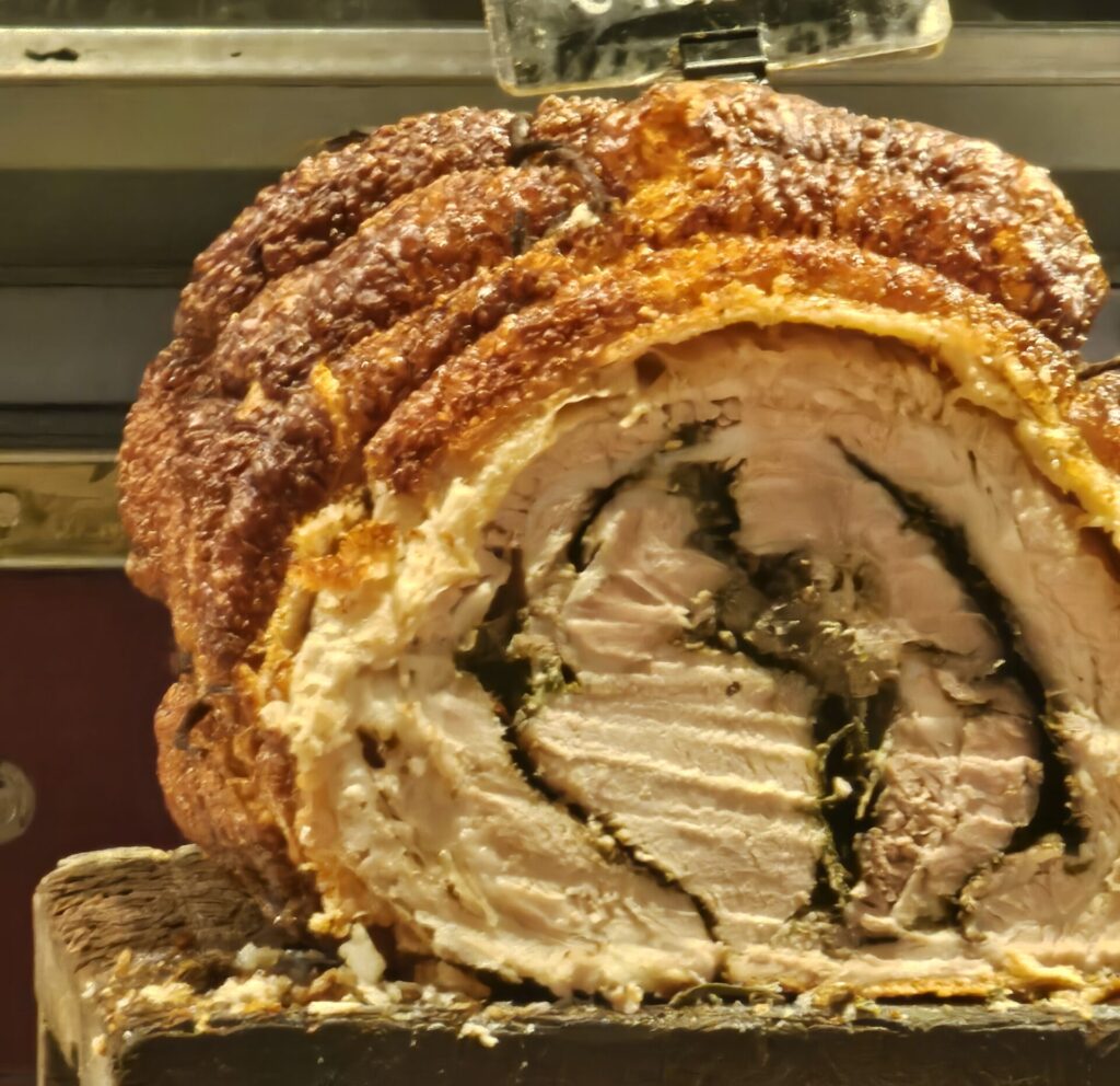 Porchetta chez Forno Roscioli Photo ded Annalisa Cingolani