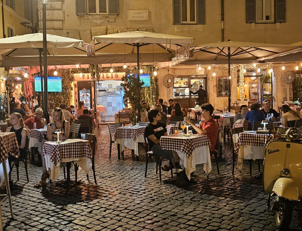 Rome la nuit. Photo de Annalisa Cingolani