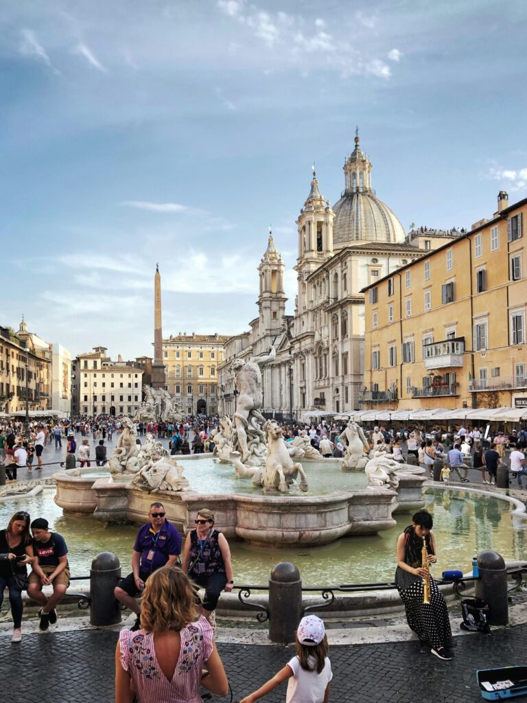 Place Navona. Photo by Victor Malyushev for Unsplush